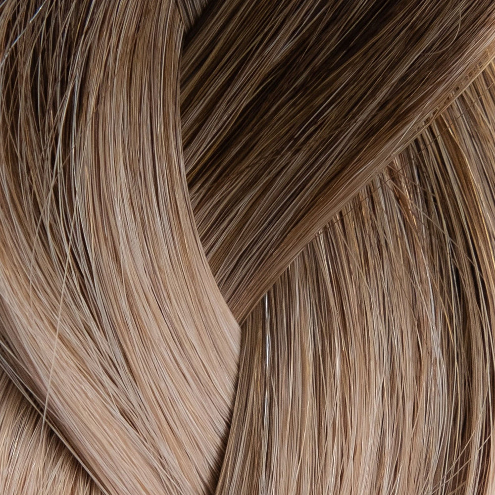 Extensions de cheveux russes à bande invisible (trame de peau)
