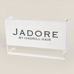 Jadore Wall Display & Hangers Bundle - wall rack detail; hair extensions not included