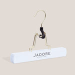 Jadore Wall Display & Hangers Bundle - hanger detail; hair extensions not included