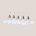 Jadore Wall Display & Hangers Bundle - hanger detail; hair extensions not included