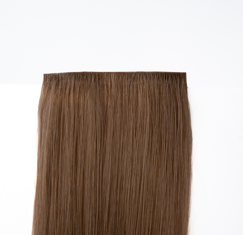 Extensions de cheveux russes à bande invisible (trame de peau)